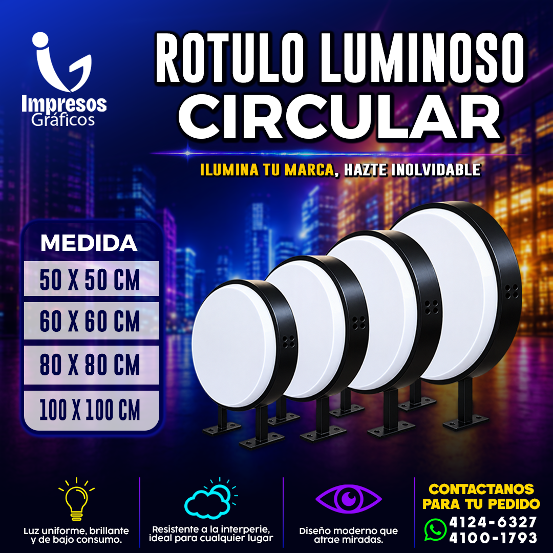 ROTULOS LUMINOSOS ACRILICOS